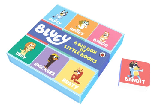Book cover of: Bluey: Big Box of Little Books. By: Bluey