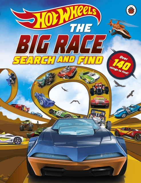 Hot Wheels: The Big Race, Search and Find 9780241737774 Hot Wheels