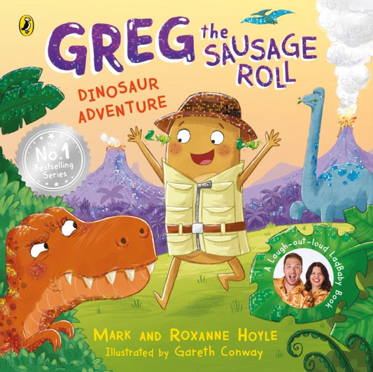 Book cover of: Greg the Sausage Roll: Dinosaur Adventure