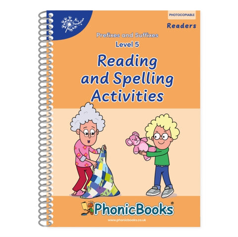 Phonic Books Dandelion Readers Level 5 Prefixes and Suffixes Activities
