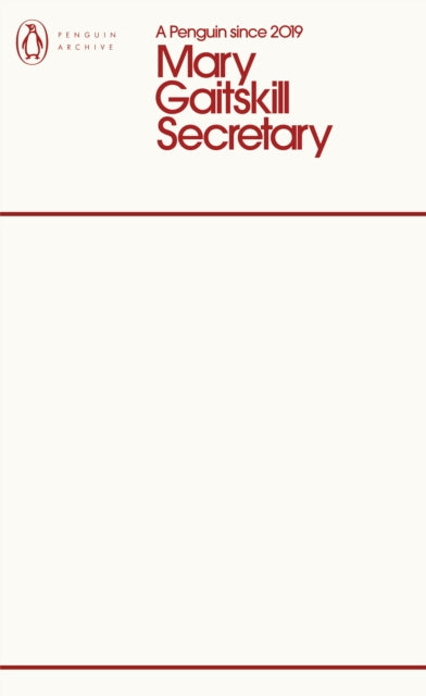Secretary 9780241752210 Mary Gaitskill