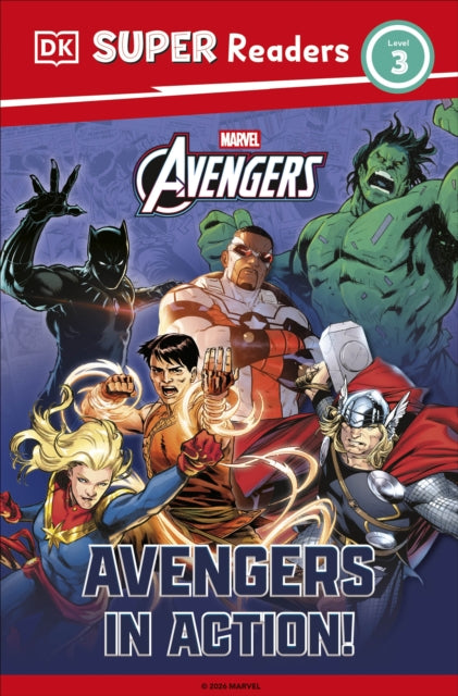 DK Super Readers Level 3 Marvel Avengers in Action