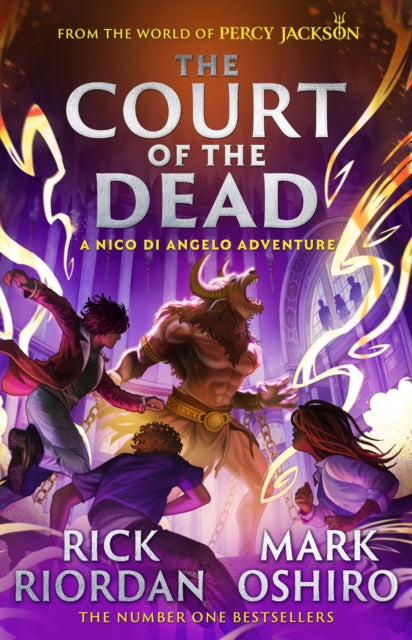 Book cover of: From the World of Percy Jackson: The Court of the Dead (The Nico Di Angelo Adventures)