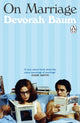 Book cover of: On Marriage. By: Devorah Baum