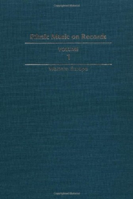Book cover of: Ethnic Music on Records. By: Richard K. Spottswood