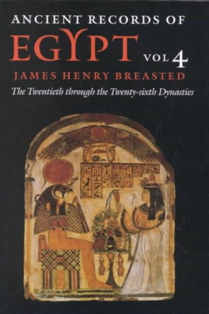 Book cover of: Ancient Records of Egypt. By: James Henry Breasted