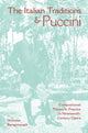 Book cover of: Italian Traditions and Puccini. By: Nicholas Baragwanath