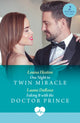 Book cover of: One Night To Twin Miracle / Faking It With The Doctor Prince. By: Louisa Heaton