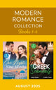 Book cover of: Modern Romance August 2025 Books 1-4