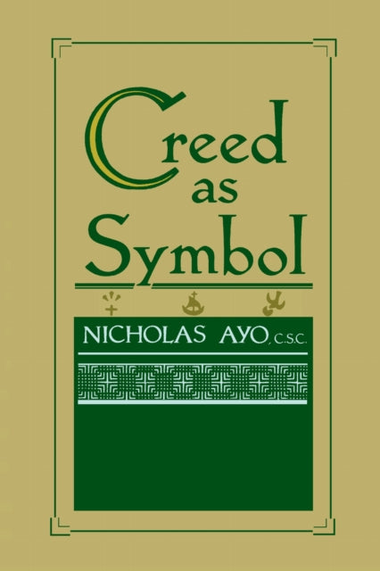 Book cover of: Creed As Symbol
