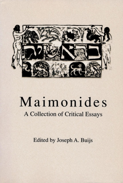 Book cover of: Maimonides. By: Joseph A. Buijs