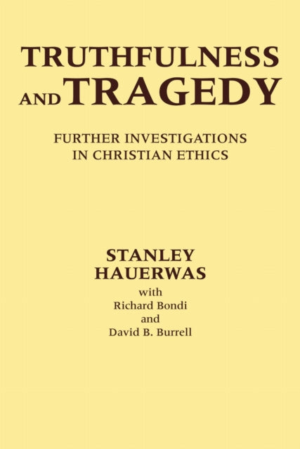 Book cover of: Truthfulness and Tragedy