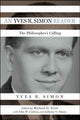 Book cover of: Yves R. Simon Reader. By: Yves R. Simon