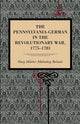 Book cover of: Pennsylvania-German in the Revolutionary War, 1775–1783. By: Henry Melchior Muhlenberg Richards
