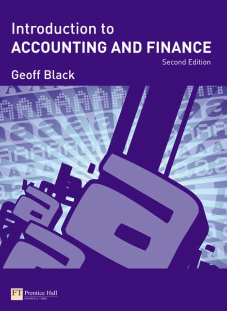 Book cover of: Introduction to Accounting and Finance. By: Geoff Black