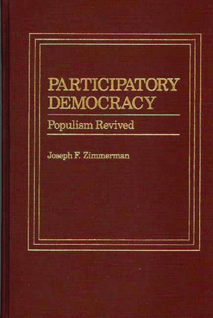 Book cover of: Participatory Democracy