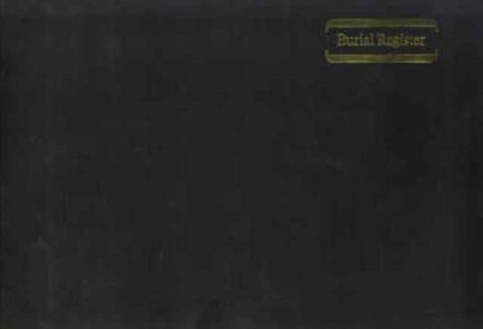 Book cover of: Burial Register