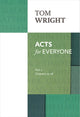 Book cover of: Acts for Everyone (Part 2). By: N. T. Wright