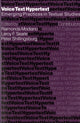Book cover of: Voice, Text, Hypertext