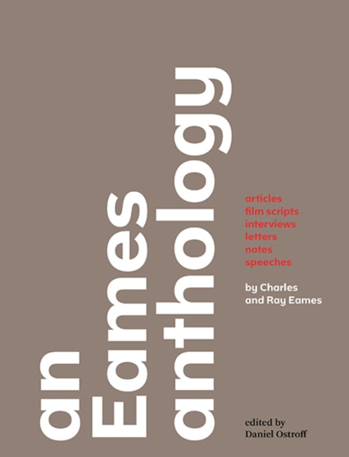 Book cover of: Eames Anthology. By: Charles Eames