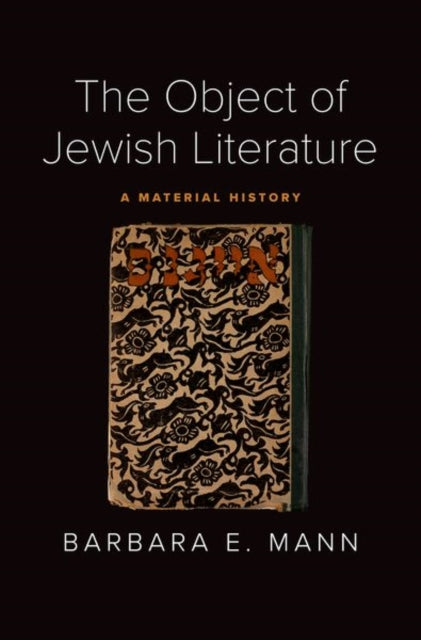 Book cover of: Object of Jewish Literature. By: Barbara E. Mann
