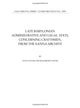 Book cover of: Late Babylonian Administrative and Legal Texts, Concerning Craftsmen, from the Eanna Archive. By: Yuval Levavi