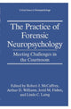 Book cover of: Practice of Forensic Neuropsychology