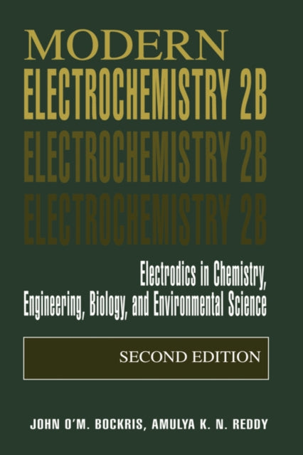 Book cover of: Modern Electrochemistry 2B. By: John O'M. Bockris