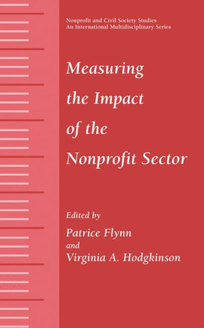 Book cover of: Measuring the Impact of the Nonprofit Sector