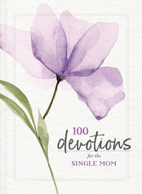 Book cover of: 100 Devotions for the Single Mom. By: Zondervan Publishing Company