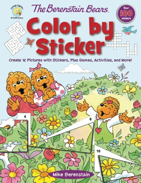 Book cover of: Berenstain Bears Color by Sticker. By: Mike Berenstain