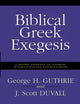 Book cover of: Biblical Greek Exegesis