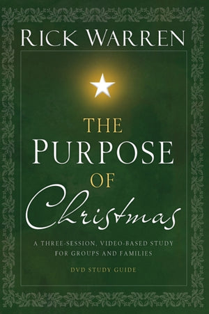 Purpose of Christmas Study Guide