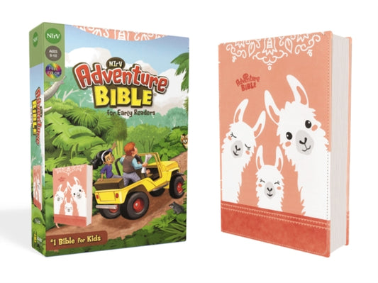 Book cover of: NIrV, Adventure Bible for Early Readers, Leathersoft, Coral, Full Color. By: Lawrence O. Richards
