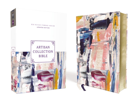 Book cover of: NRSVue, Artisan Collection Bible, Leathersoft, Multi-color/Blue, Comfort Print. By: Zondervan Publishing Company