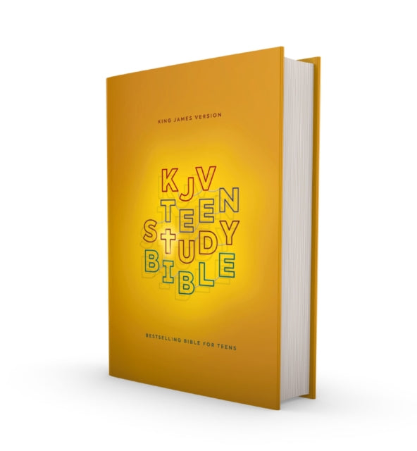 Book cover of: KJV, Teen Study Bible, Hardcover, Comfort Print. By: Zondervan