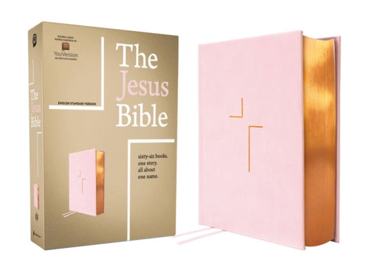 Book cover of: Jesus Bible, ESV Edition, Leathersoft over Board, Pink