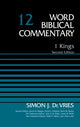 Book cover of: 1 Kings, Volume 12. By: Simon DeVries