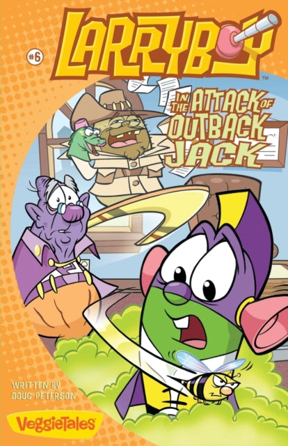 Book cover of: LarryBoy in the Attack of Outback Jack. By: Inc., Big Idea 
