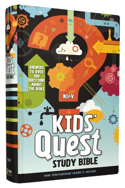 Book cover of: NIrV, Kids' Quest Study Bible, Hardcover