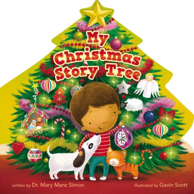Book cover of: My Christmas Story Tree. By: Mary Manz Simon
