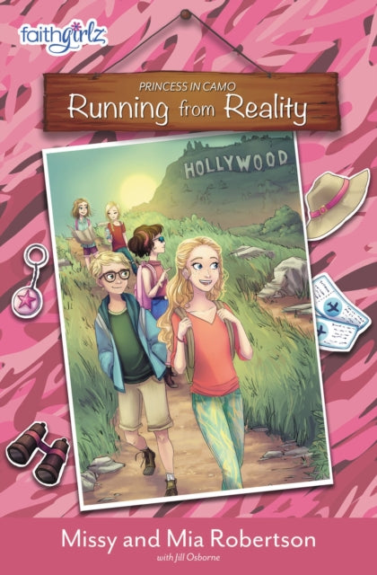 Book cover of: Running from Reality. By: Missy Robertson