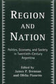 Book cover of: Region and Nation. By: James Brennan