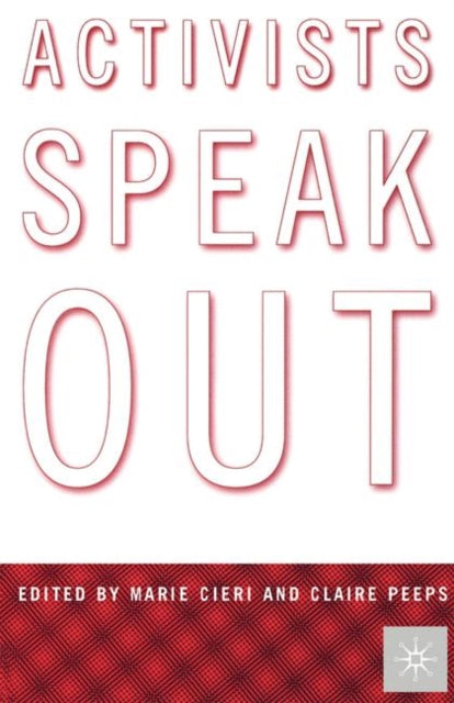 Book cover of: Activists Speak Out