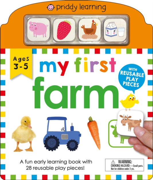 Book cover of: My First Play and Learn: Farm. By: Roger Priddy