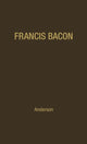 Book cover of: Francis Bacon: His Career and His Thought.