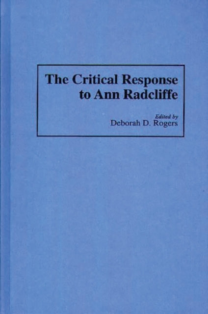 Book cover of: Critical Response to Ann Radcliffe