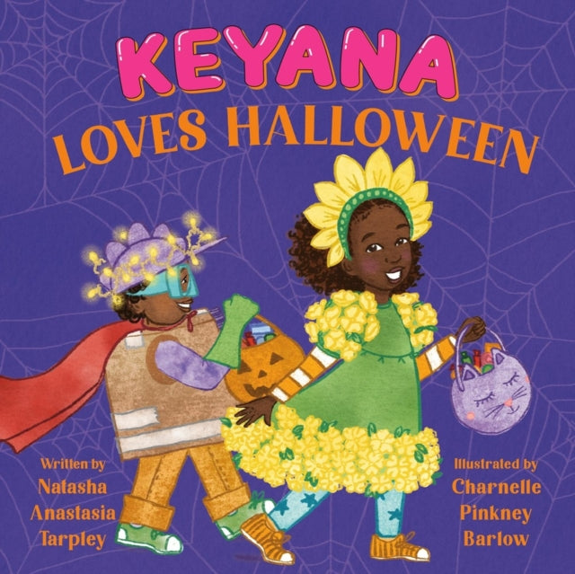 Book cover of: Keyana Loves Halloween. By: Natasha Anastasia Tarpley