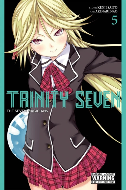 Book cover of: Trinity Seven, Vol. 5. By: Kenji Saitou