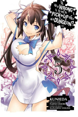 Kas on vale proovida tüdrukuid vangikoopasse korjata?, 5. köide (Manga)